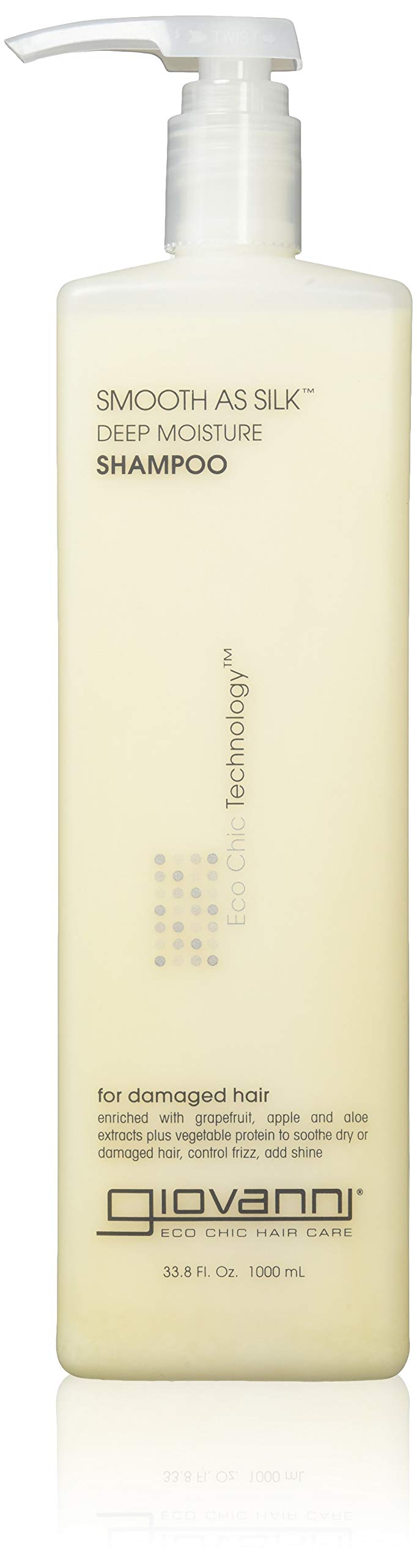 Giovanni Smooth as Silk Shampoo, 33.8 Fluid Ounce