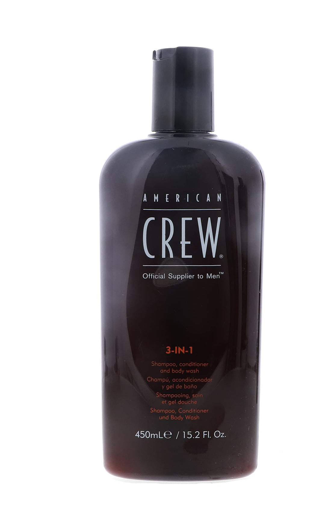 American Crew Classic 3-in-1 Shampoo, Conditioner & Body Wash, 15.2 oz (Pack of 3)