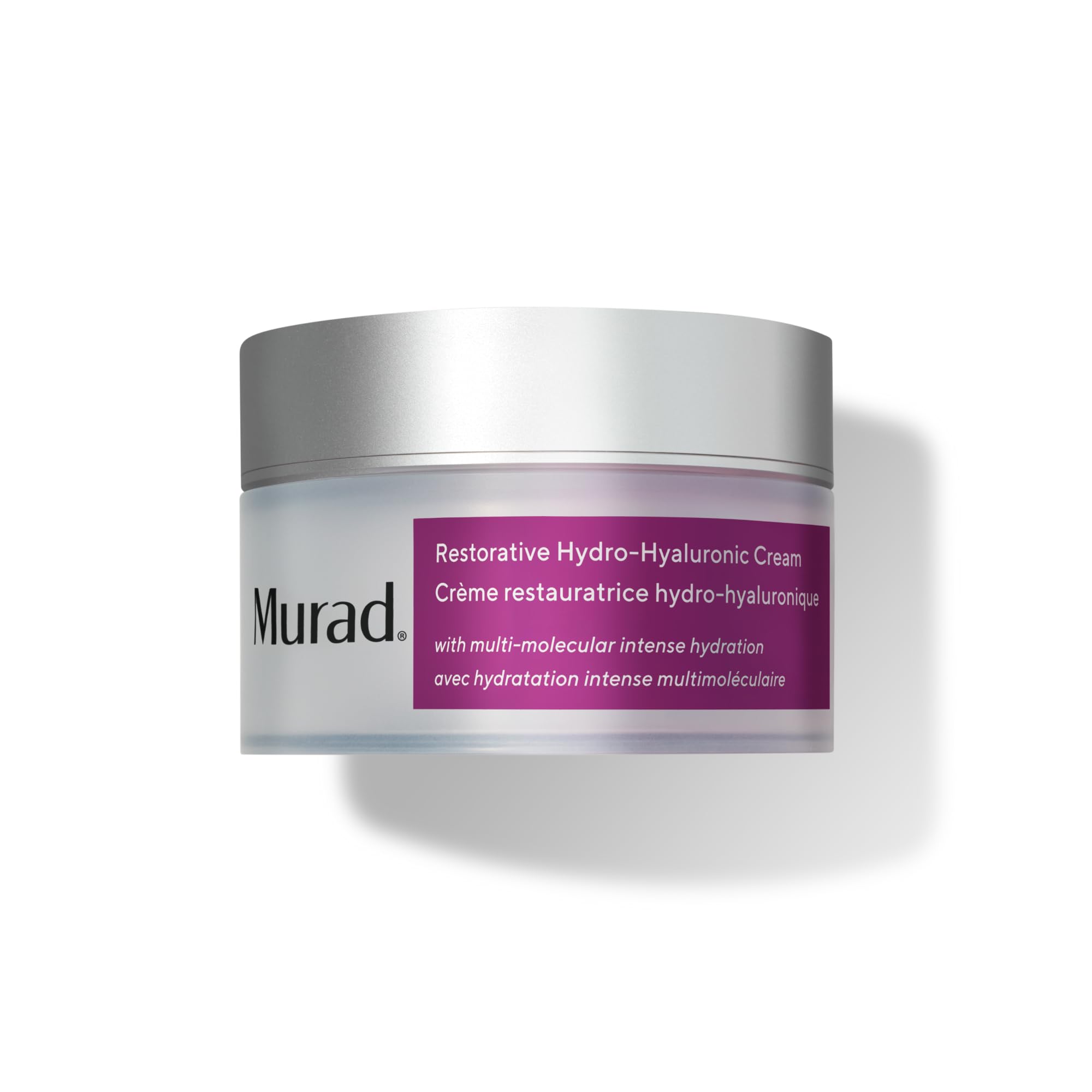 Murad Restorative Hydro-Hyaluronic Moisturizing Face Cream - Hyaluronic Acid Moisturizer for Face with Coconut Extract and Shea Butter Targeting Dry, Dehydrated Skin, 1.7Fl Oz