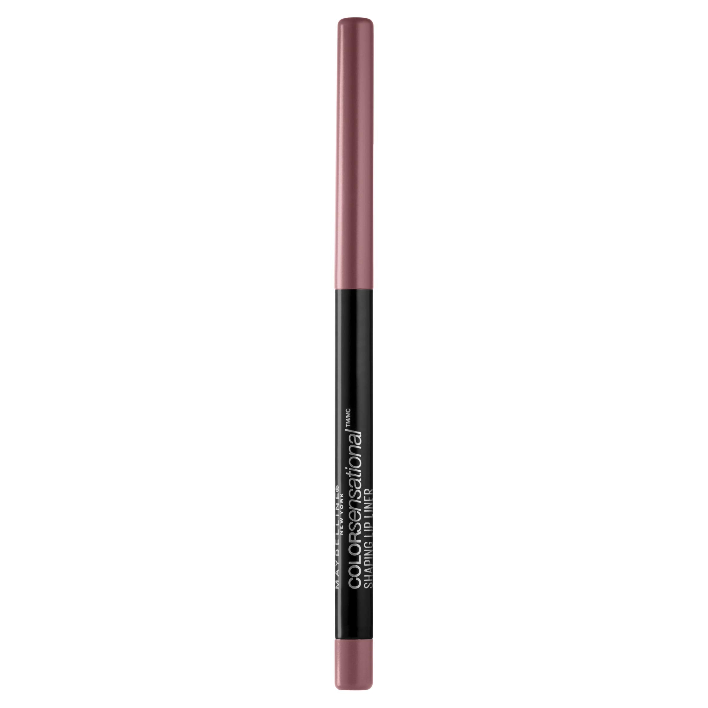 Maybelline Color Sensational Shaping Lip Liner with Self-Sharpening Tip, Almond Rose, Nude Pink, 1 Count