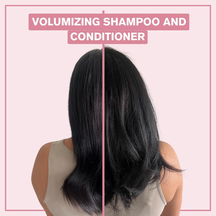 Alcôve - Volumizing Shampoo - Evening Primrose Oil, Mango Extract, and Argan Oil - Sulfate-Free - Fine and Thin Hair - Lightweight Volume - Color-Safe -10oz