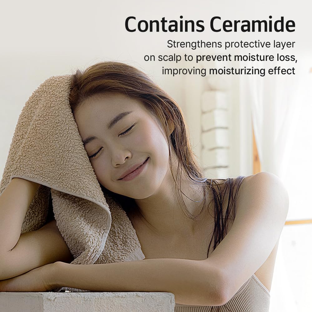 Karl&Hans Botanic Gourmand Coconut Vegan Shampoo Organic - Sulfate-Free, Moisturizing, Nourishing Shampoo with Coconut Oil&Natural Flower Extracts for Dry and Damaged Hair and Scalp Repair, 13.2 fl oz