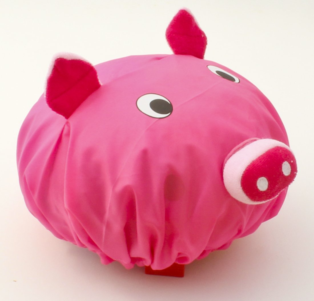 Kid, Piggy : Zoie + Chloe 3D Animal Shower Caps