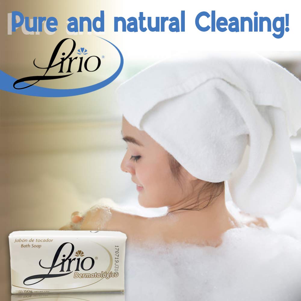 Lirio Dermatologic Anti-bacterial Bar Soap for the Body 150 g / 5.30 oz. by Lirio