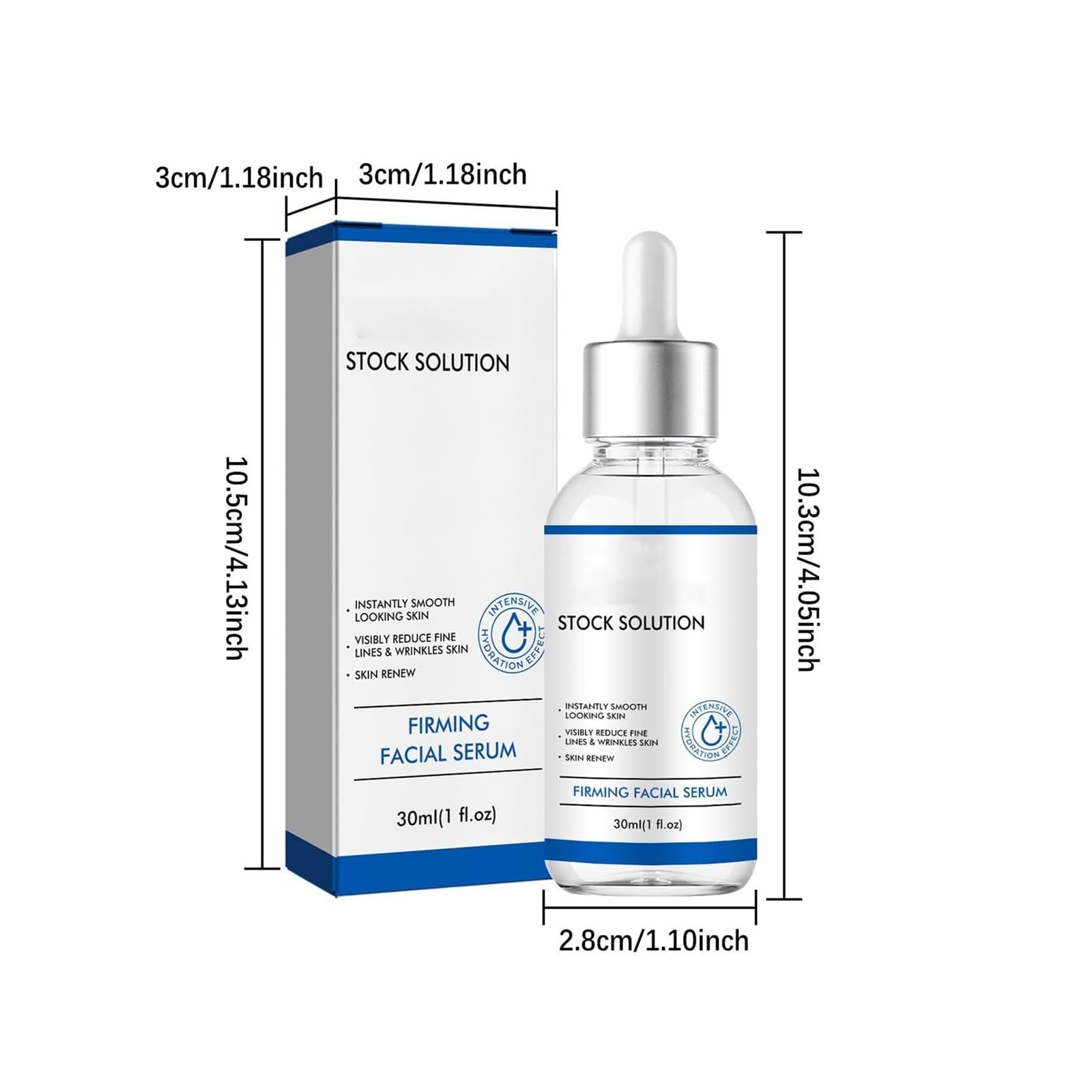 GSHLGAO Firming Facial Serum Deep Wrinkle Repair Instantly Smooth Looking Skin-Vislbly Reduce Fine Lines Skin-Skin Renew,Deep Wrinkle Repair Serum, for Mature and Dry Skin(1PCS)