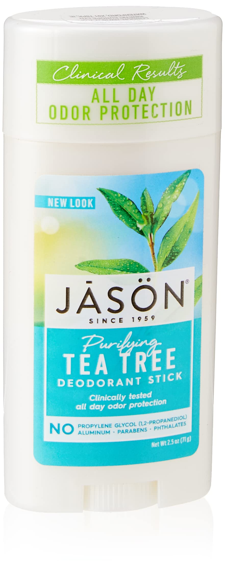 Deodorant Tea Tree Oil, TEA TREE OIL STIK, 2.5 OZ by Jason Natural Products