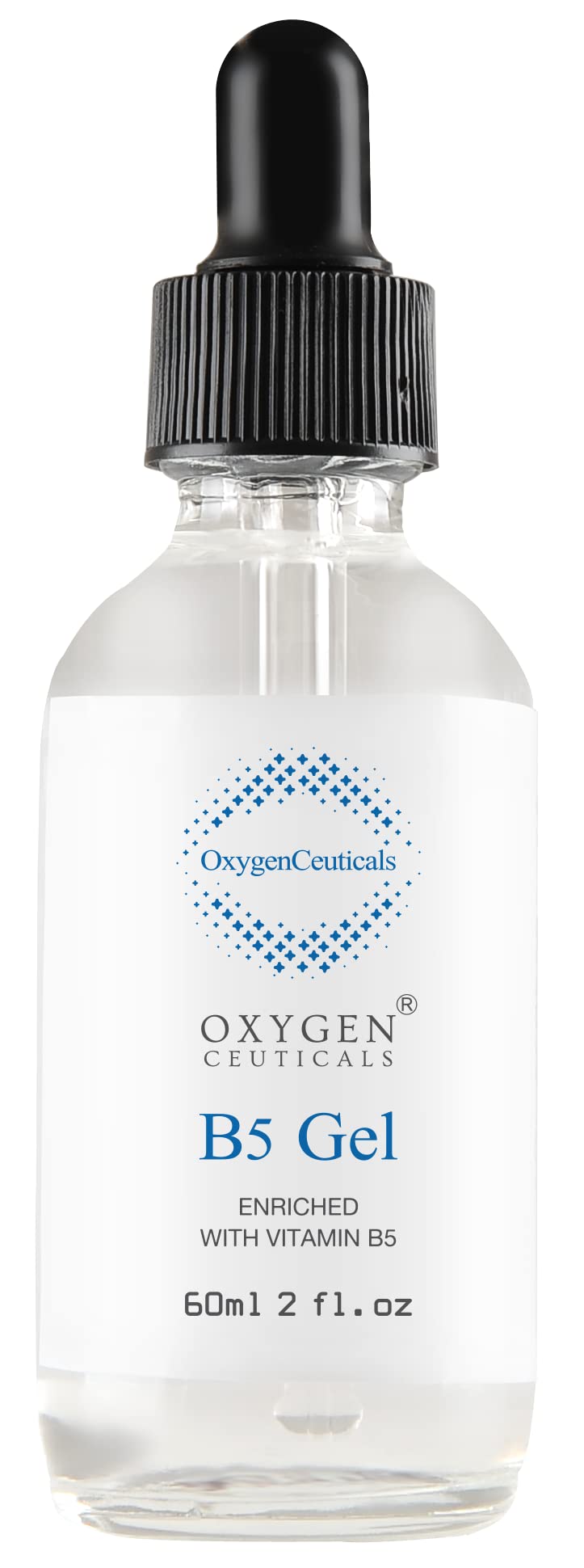 OxygenCeuticals B5 Gel 60ml | Professional Treatment with Hyaluronic Acid and Antioxidant Vitamin B5, Intensive Hydrating Face Serum | Moisturizing, Anti-Aging, Firming, Plumping, 60 ml/2oz