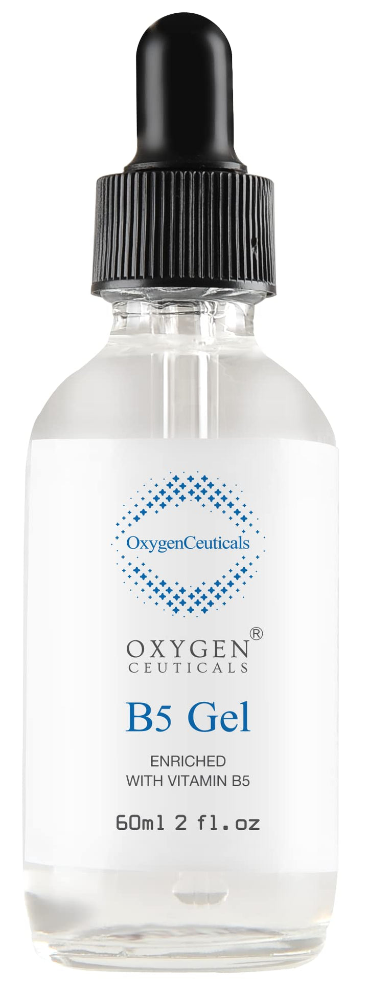 OxygenCeuticals B5 Gel 60ml | Professional Treatment with Hyaluronic Acid and Antioxidant Vitamin B5, Intensive Hydrating Face Serum | Moisturizing, Anti-Aging, Firming, Plumping, 60 ml/2oz