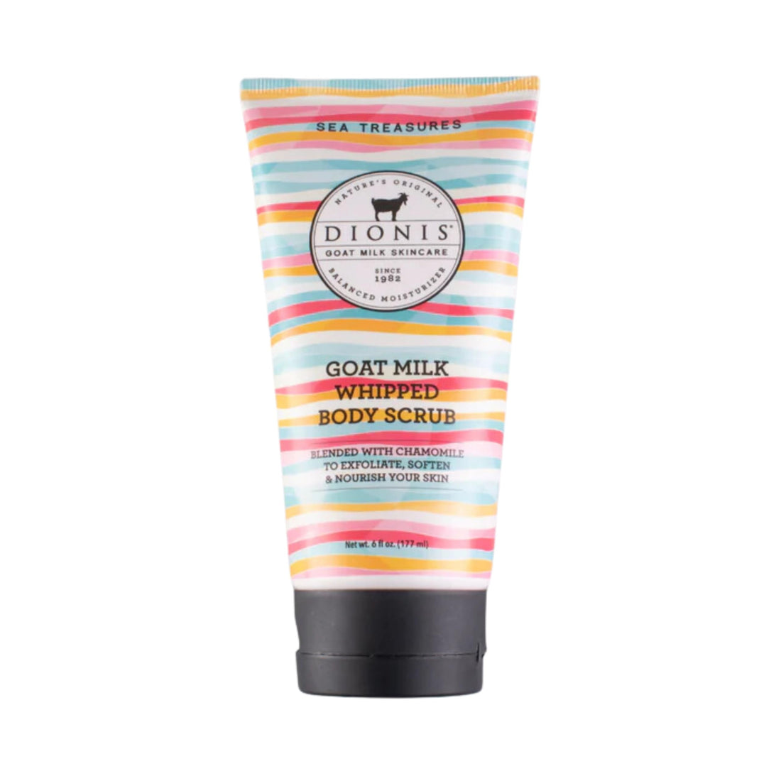 Dionis Goat Milk Skincare Whipped Sugar Scrub - Sea Treasures, 6 ounces