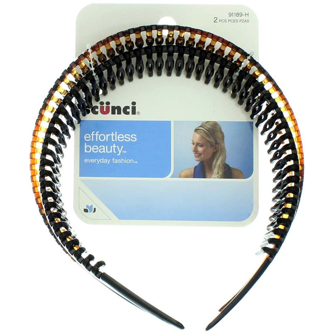 Scunci Effortless Beauty Headbands (Pack of 2)