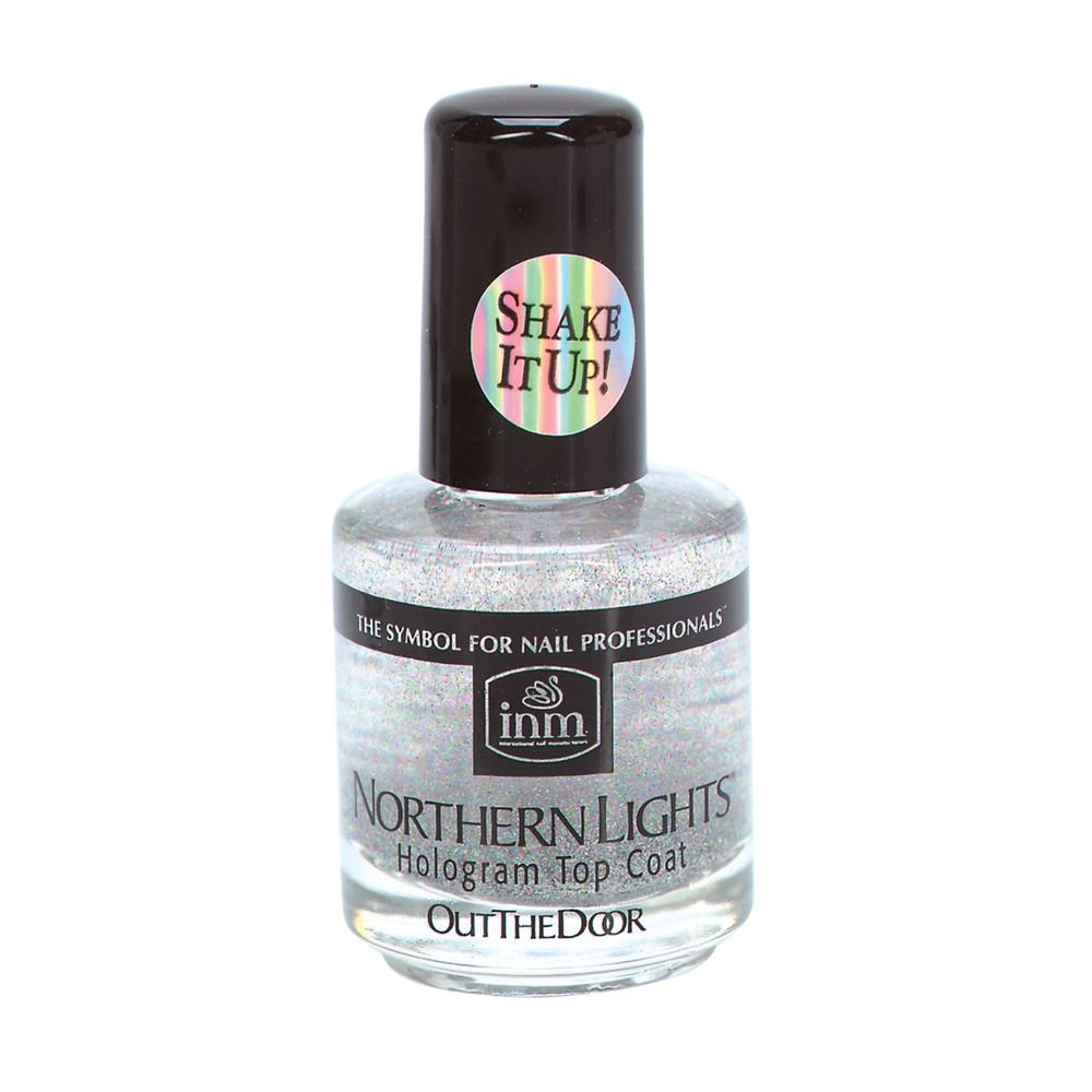 Northern Lights Hologram Top Coat by INM
