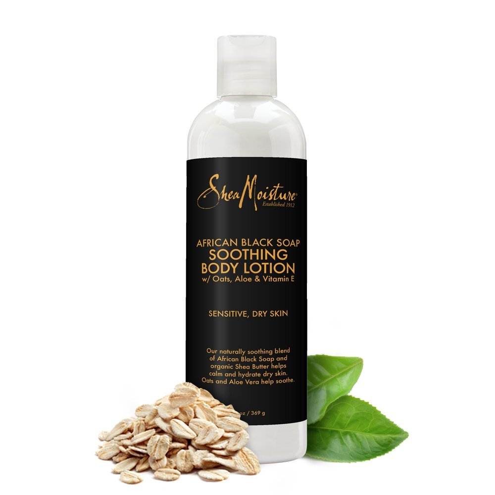 SheaMoisture African Black Soap Lotion, 13 Ounce