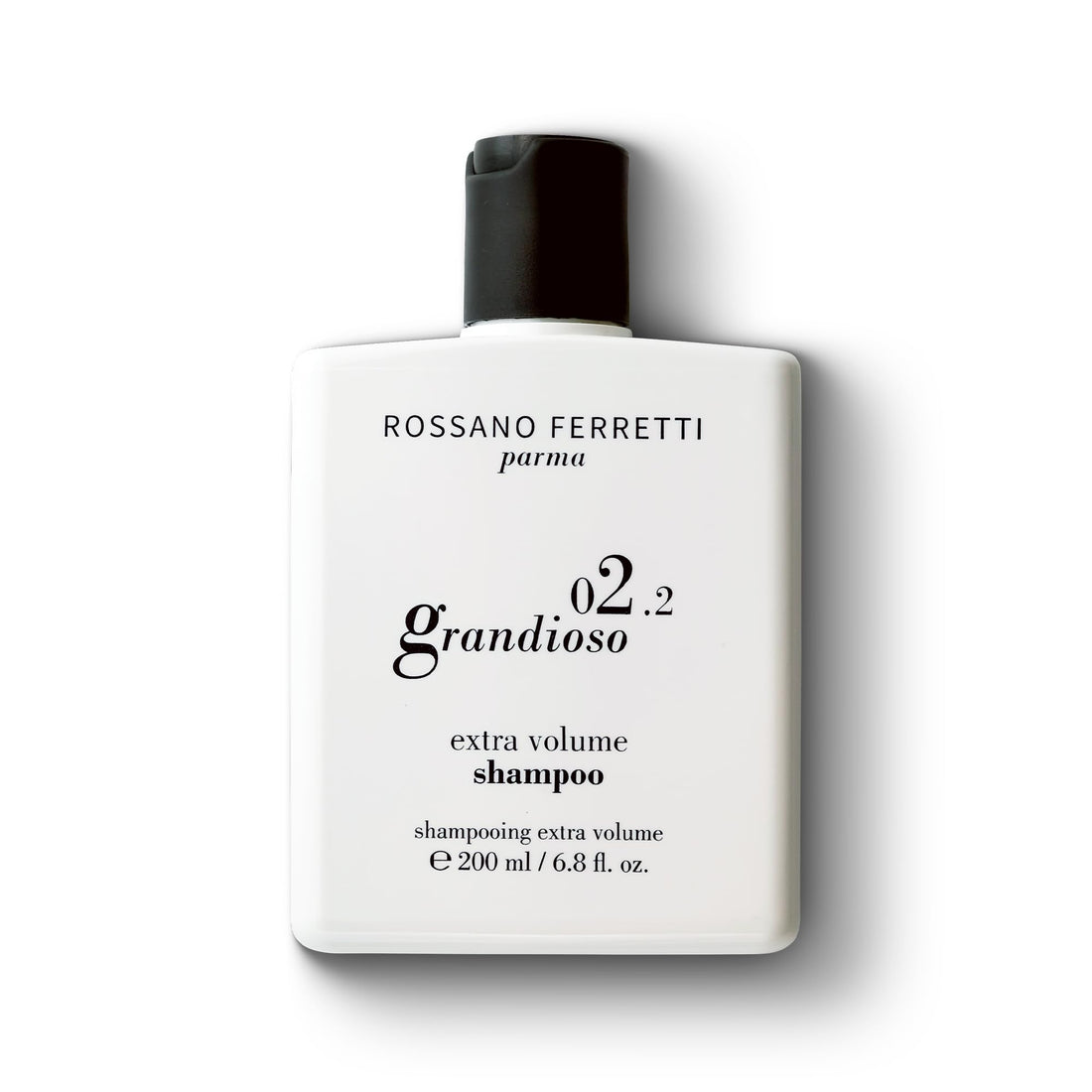 Rossano Ferretti Grandioso Extra Volume Shampoo with Root-Lifting Creatine for Body, Fullness and Weightless Shine | Sulfate Free, Luxury | 6.8 Fl Oz