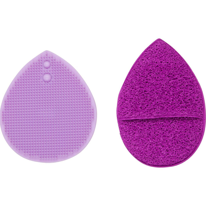 Cala Purple facial exfoliator duo