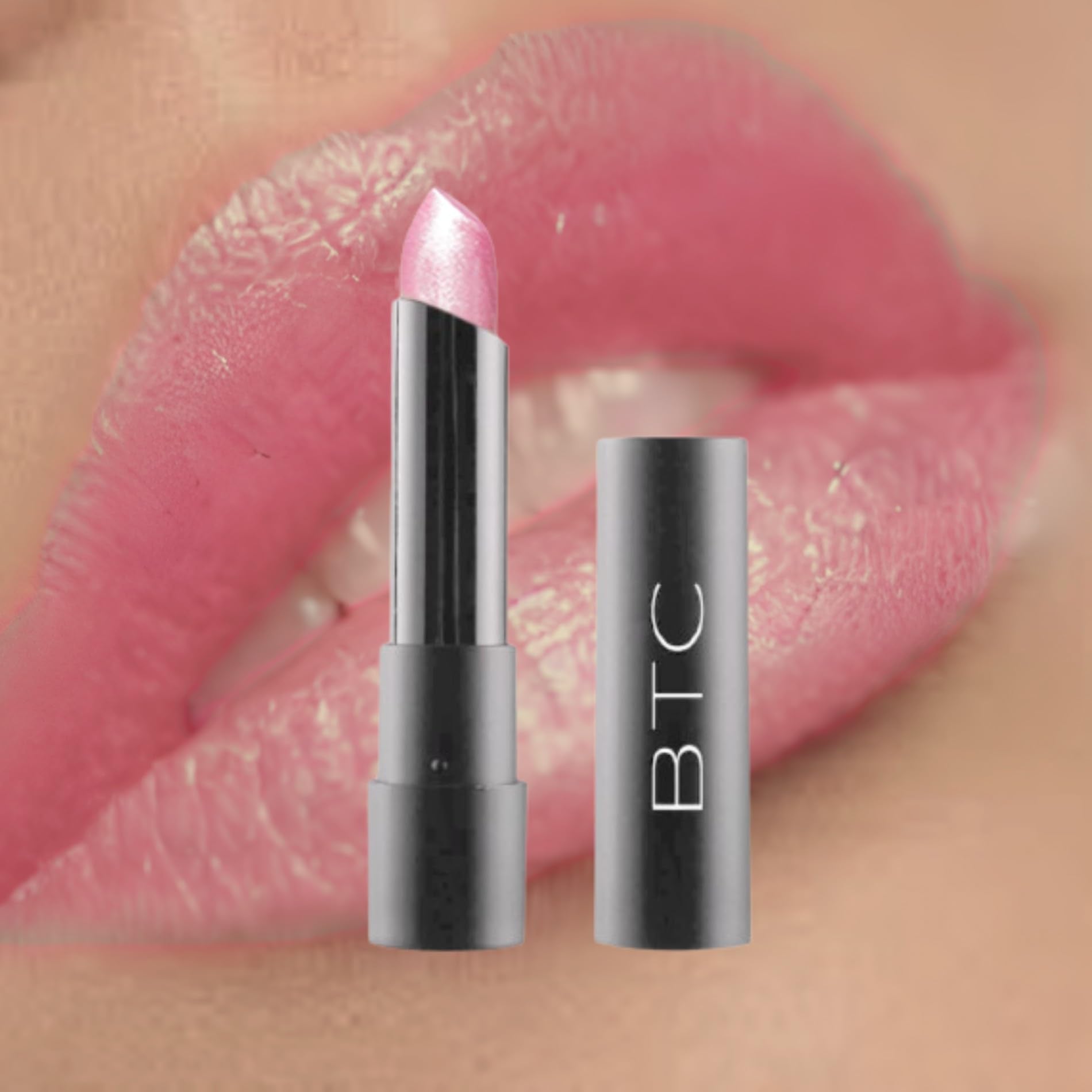 By The Clique Premium Soft Pastel Pink Moisturizing Satin Lipstick | Ballerina