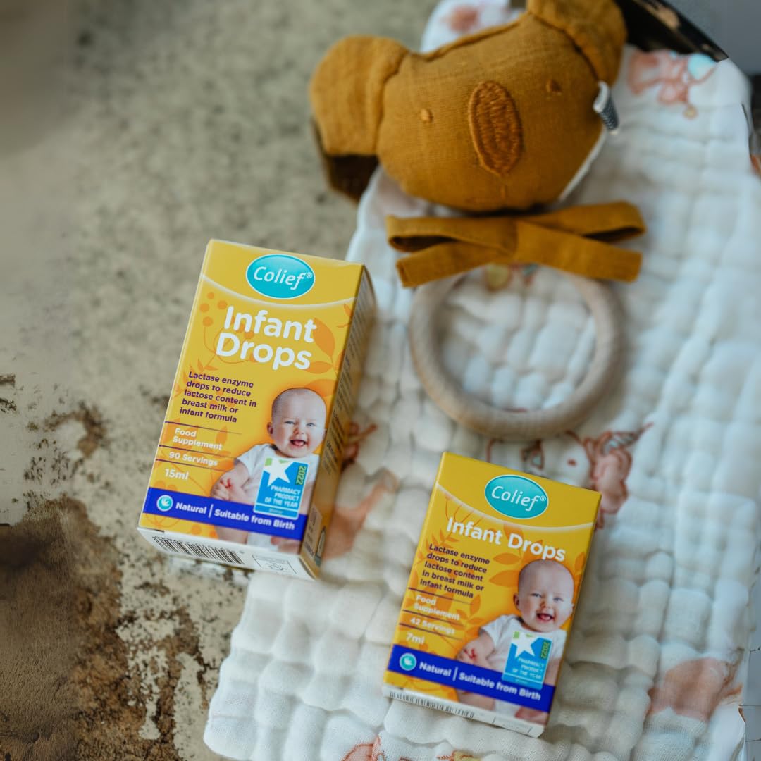 Colief Infant Digestive Aid | Gas Drops for Babies | Lactase Enzyme Drops for Infants | 1.50 Fl Oz (Pack of 3)