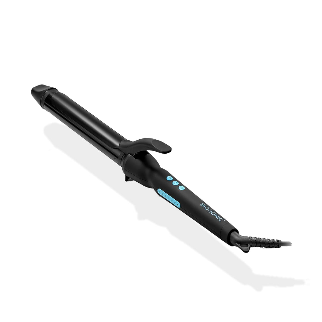 Bio Ionic Long Barrel Styler Pro Curling Iron 1.25 Inch, Black