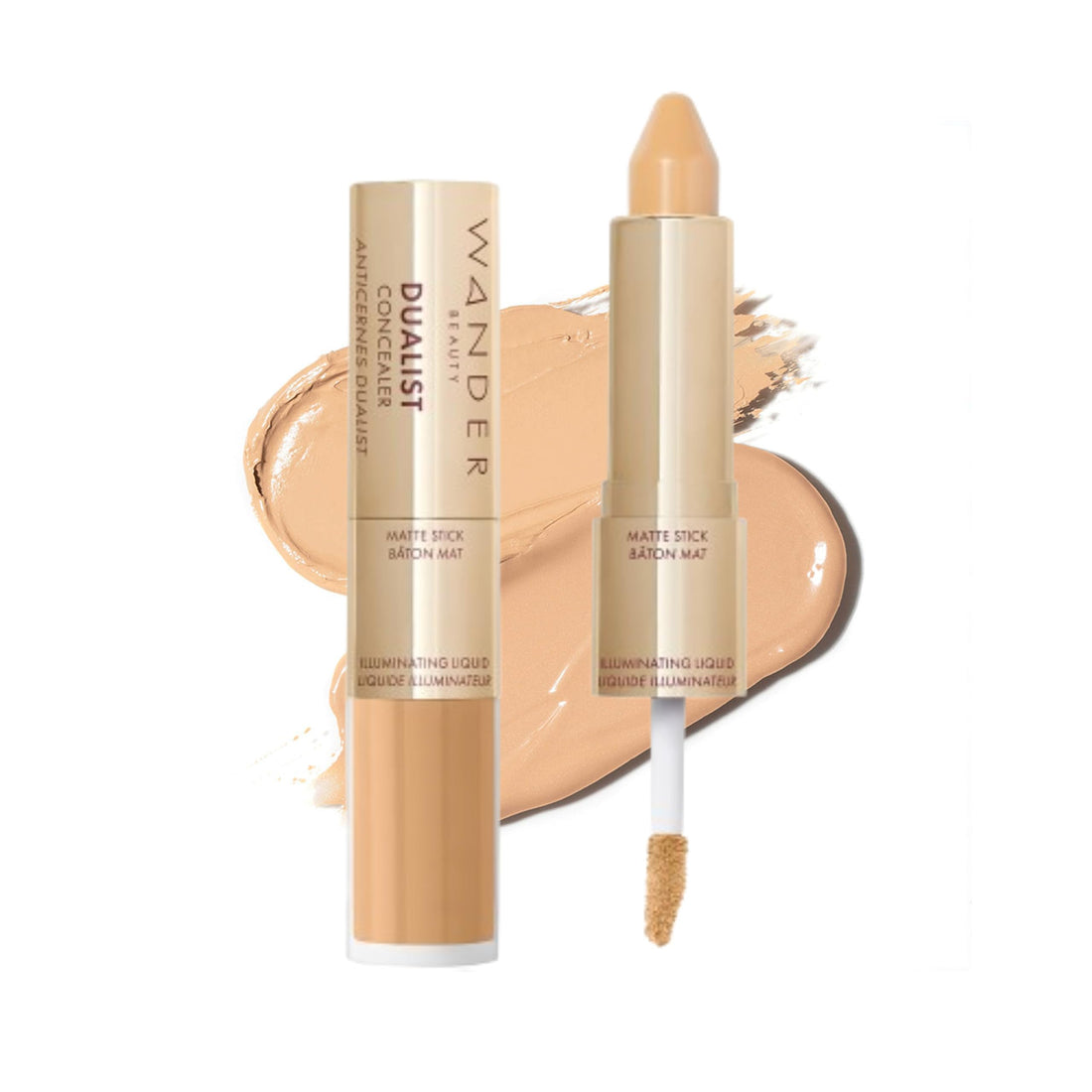 Wander Beauty Dualist Matte & Illuminating Concealer - Medium