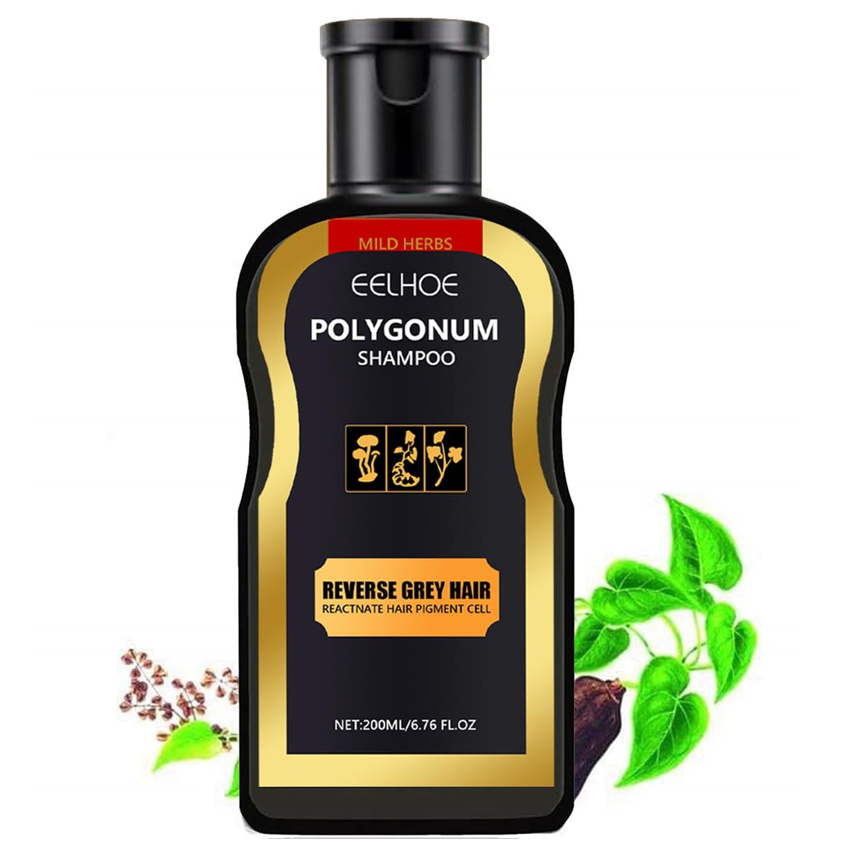 Natural Shampoo and Conditioner,Organic Hair Shampoo Bar,Black Hair Shampoo for Women Men(200 ML)