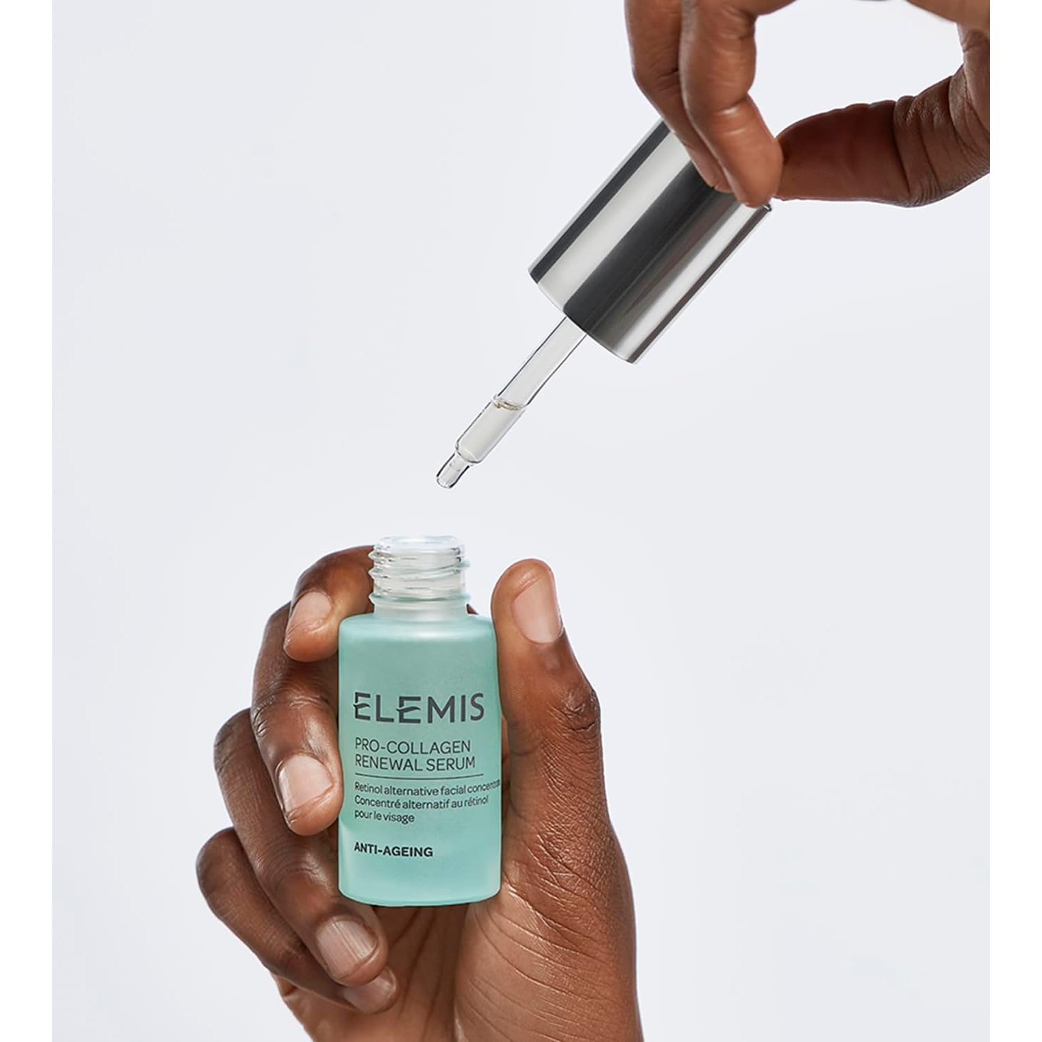ELEMIS Pro-Collagen Renewal Serum Retinol Alternative Facial Concentrate Rejuvenates, Firms and Reduces the Look of Fine Lines and Wrinkles 15 mL