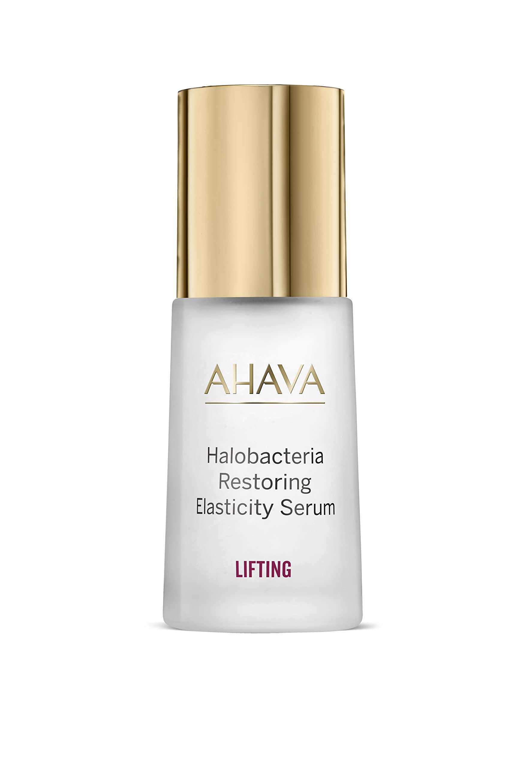 AHAVA Halobacteria Restoring Elasticity Serum - Anti-Aging, Lifts, Firms & Smoothes stressed, mature skin, restores elasticity, increase radiance, with Osmoter, 3D Complex & Hamamelis, 1 Fl.Oz