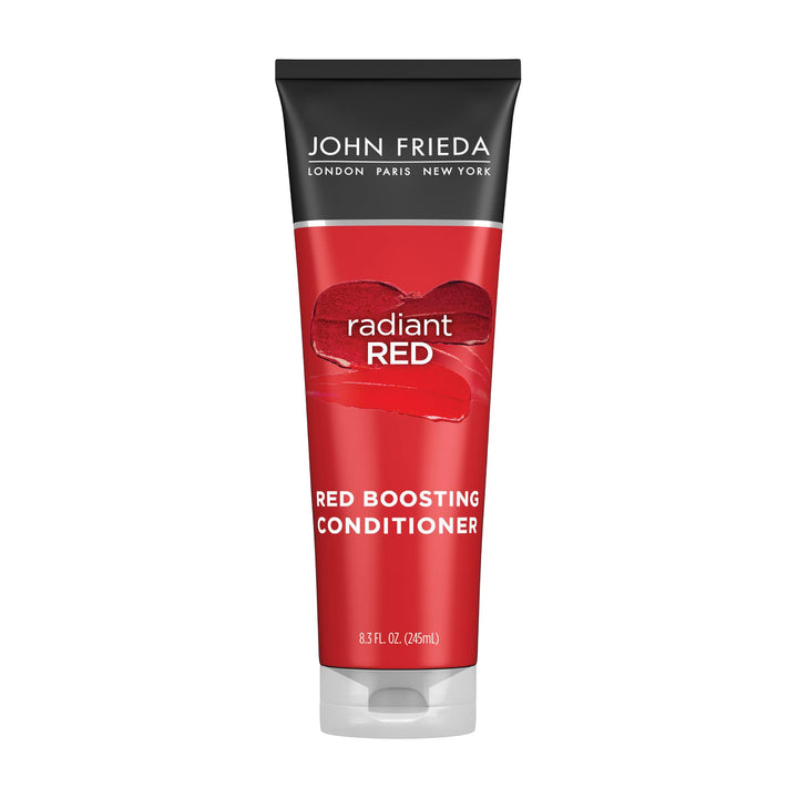 John Frieda Radiant Red Red Boosting Conditioner, Daily Conditioner, Helps Replenish Red Hair Tones, 8.3 Ounce, with Pomegranate and Vitamin E