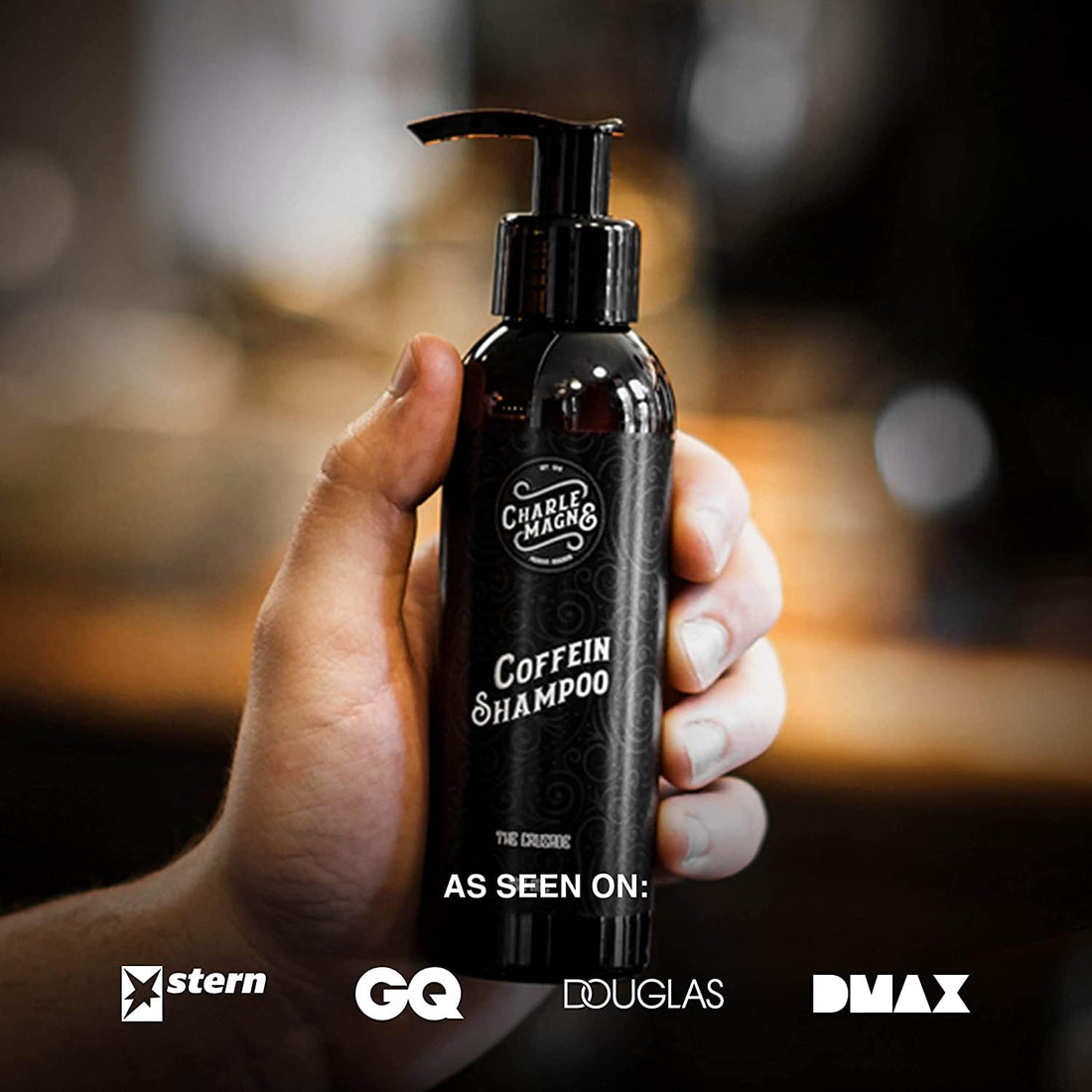 Charlemagne Anti Hair Loss Caffeine Shampoo & Conditioner for Men - Hair Growth Formula - Made in Germany - 200ml