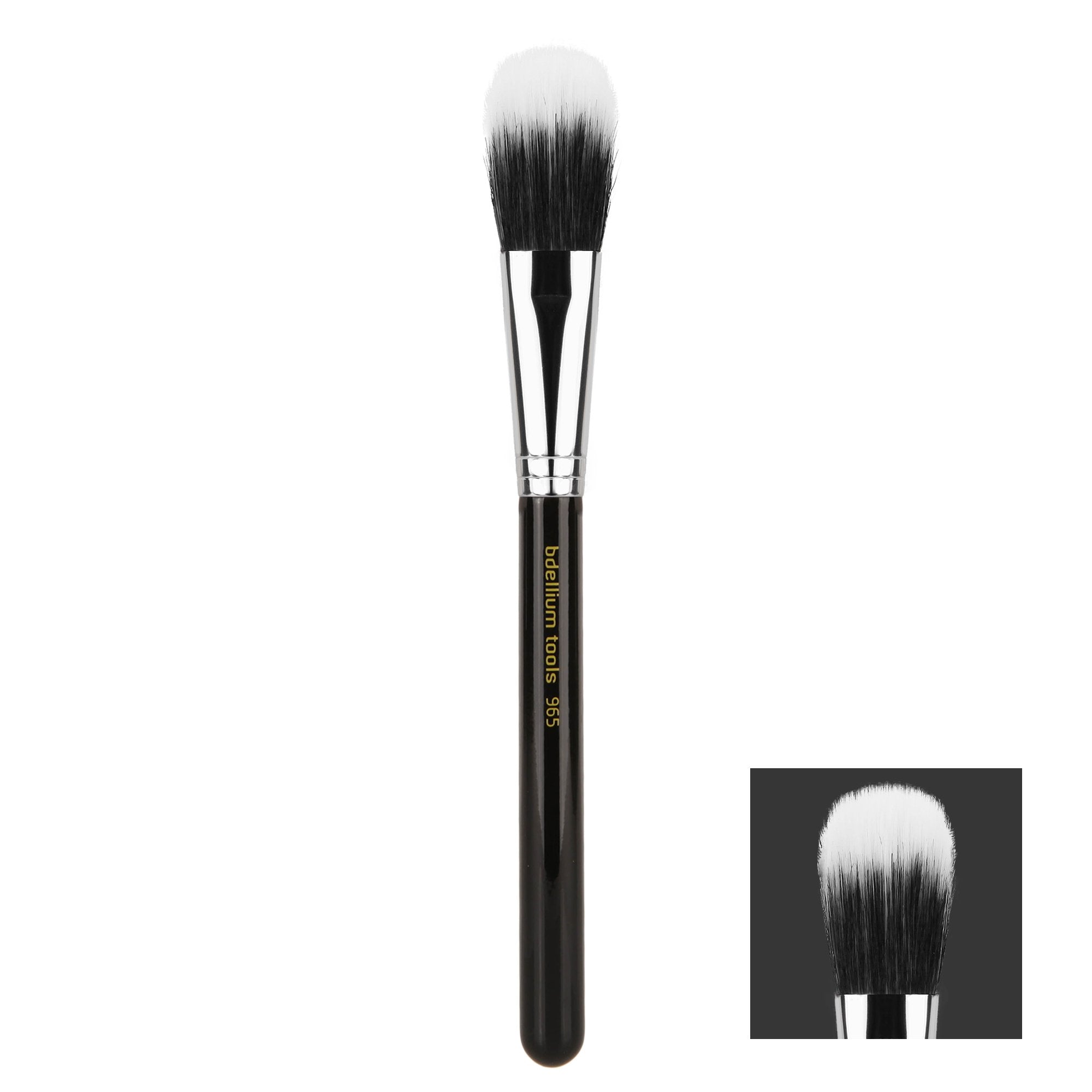 Bdellium Tools Professional Makeup Brush Maestro Series - 965 Duet Fiber Blusher