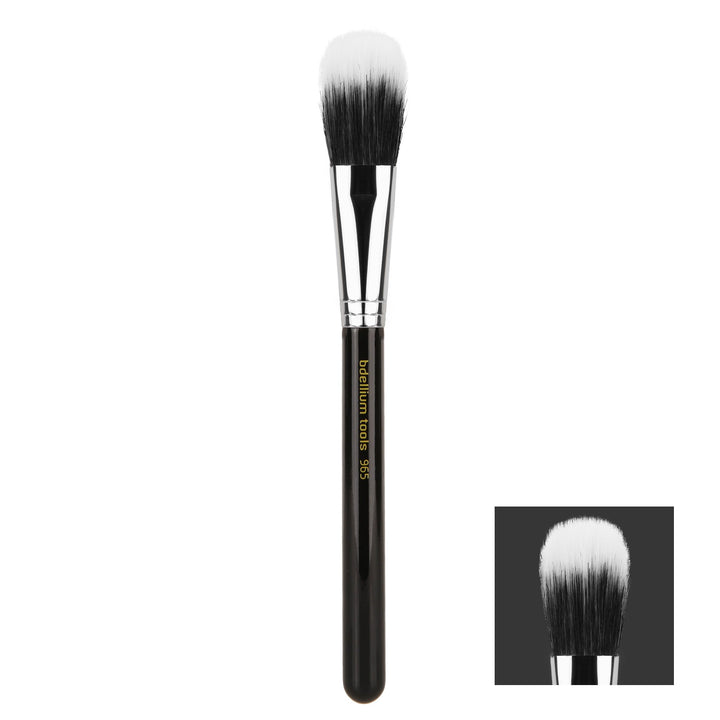 Bdellium Tools Professional Makeup Brush Maestro Series - 965 Duet Fiber Blusher