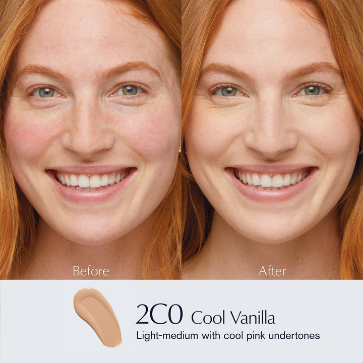 Estée Lauder Double Wear Sheer Matte Foundation SPF 19 | 12-Hour Wear, 1.0 Fl Oz, 2C0 Cool Vanilla