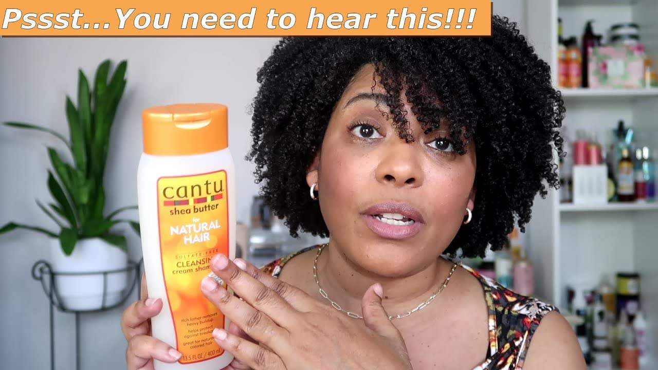 Cantu Sulfate-Free Cleansing Cream Shampoo 2-pack, 27 Total Fl Oz. Embrace your curly, coily, or wavy hair.