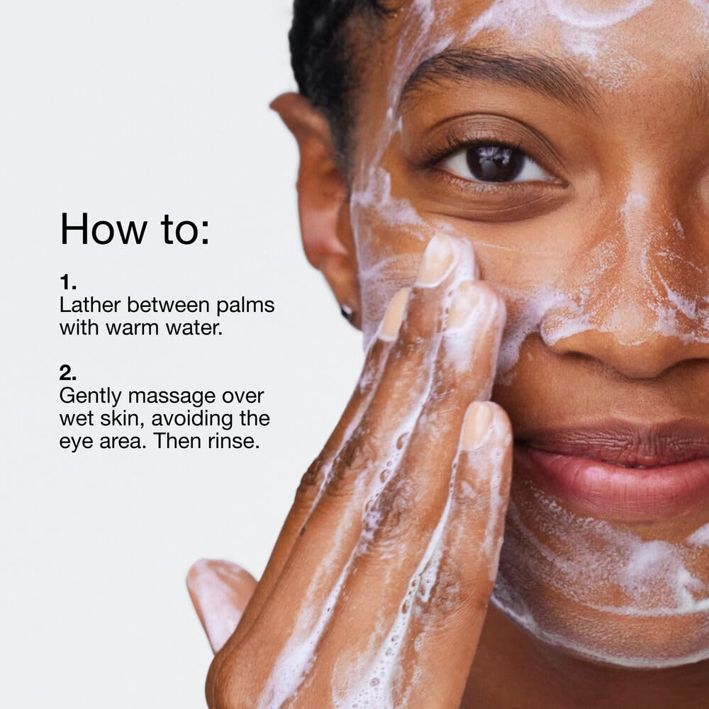 Clinique Take The Day Off Facial Cleansing Mousse With Hyaluronic Acid + Glycerin | Dissolves Makeup, Sunscreen + Pollution, 4.2 Fl Oz