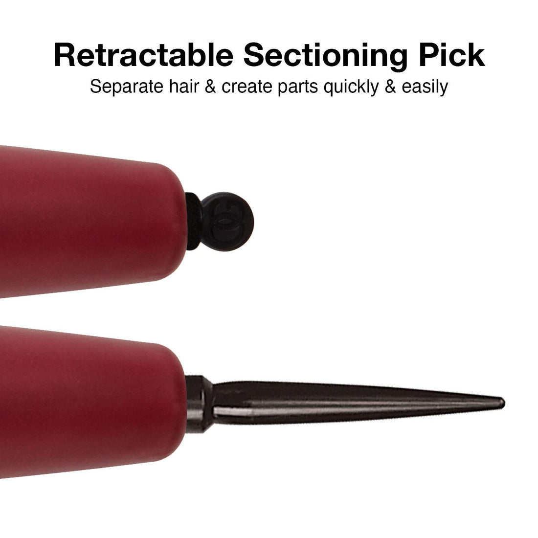 Olivia Garden HeatPro Round Thermal Hair Brush HP-12 (1/2)