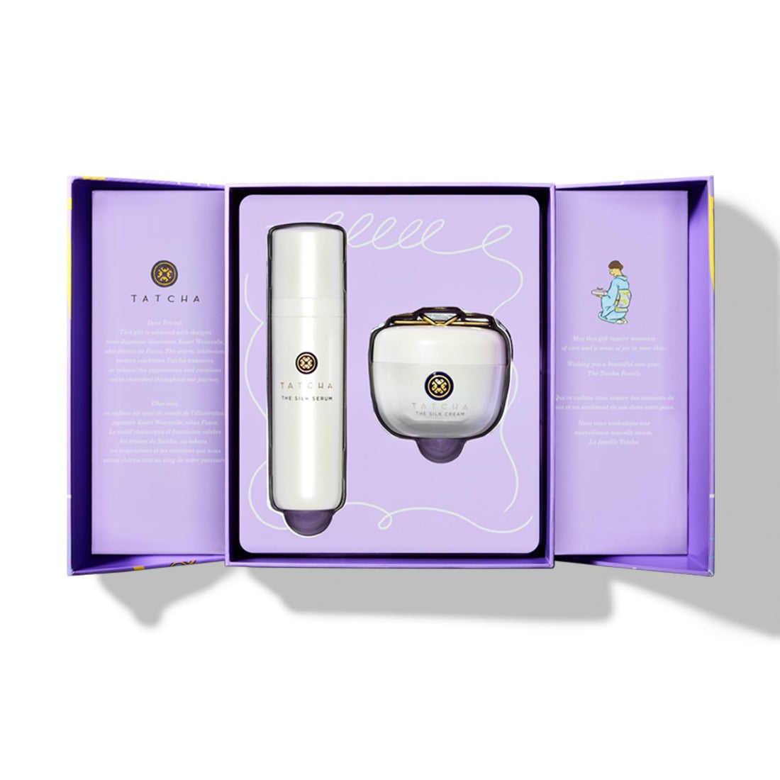 TATCHA The Silk Firming Set | Holiday Gift Set - The Silk Serum and The Silk Cream ($223 Value)
