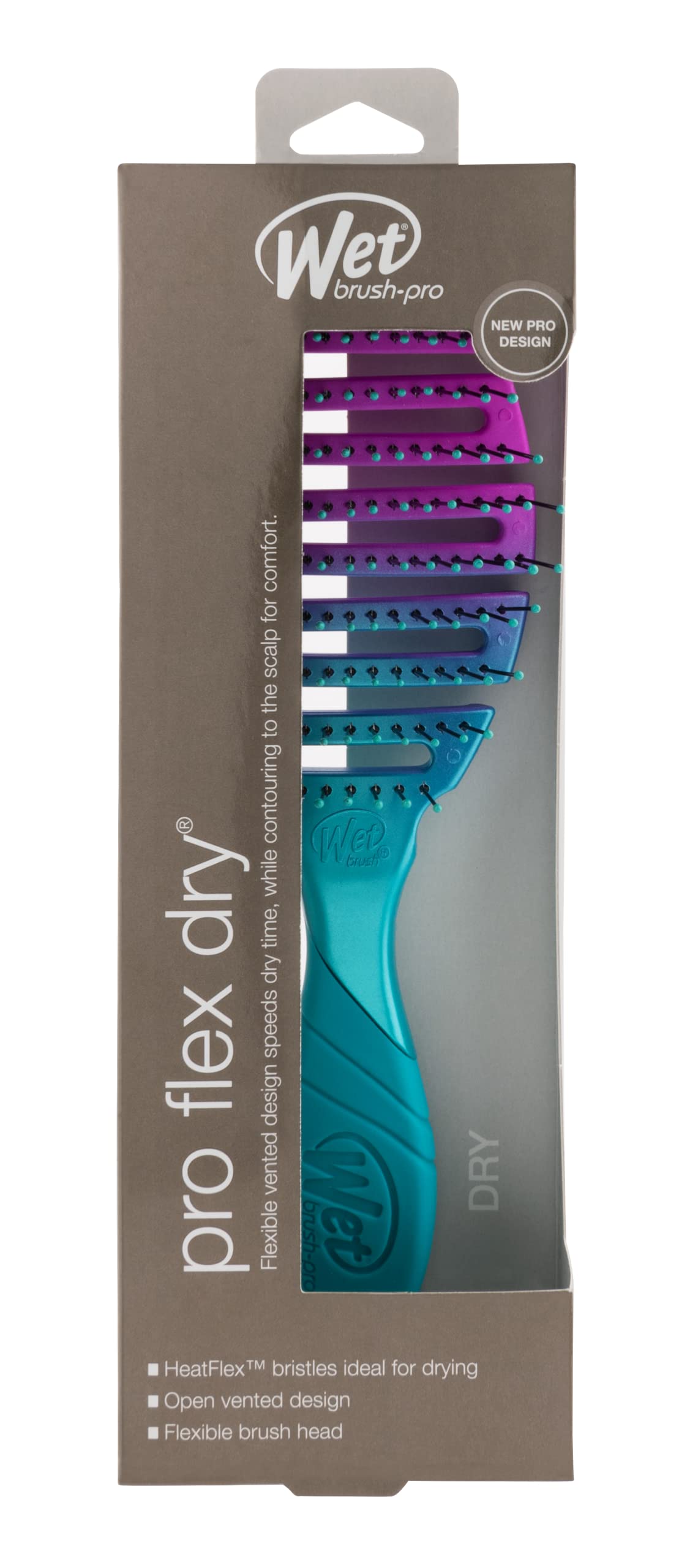 Wet Brush Brush Pro Flex Dry Teal Ombre