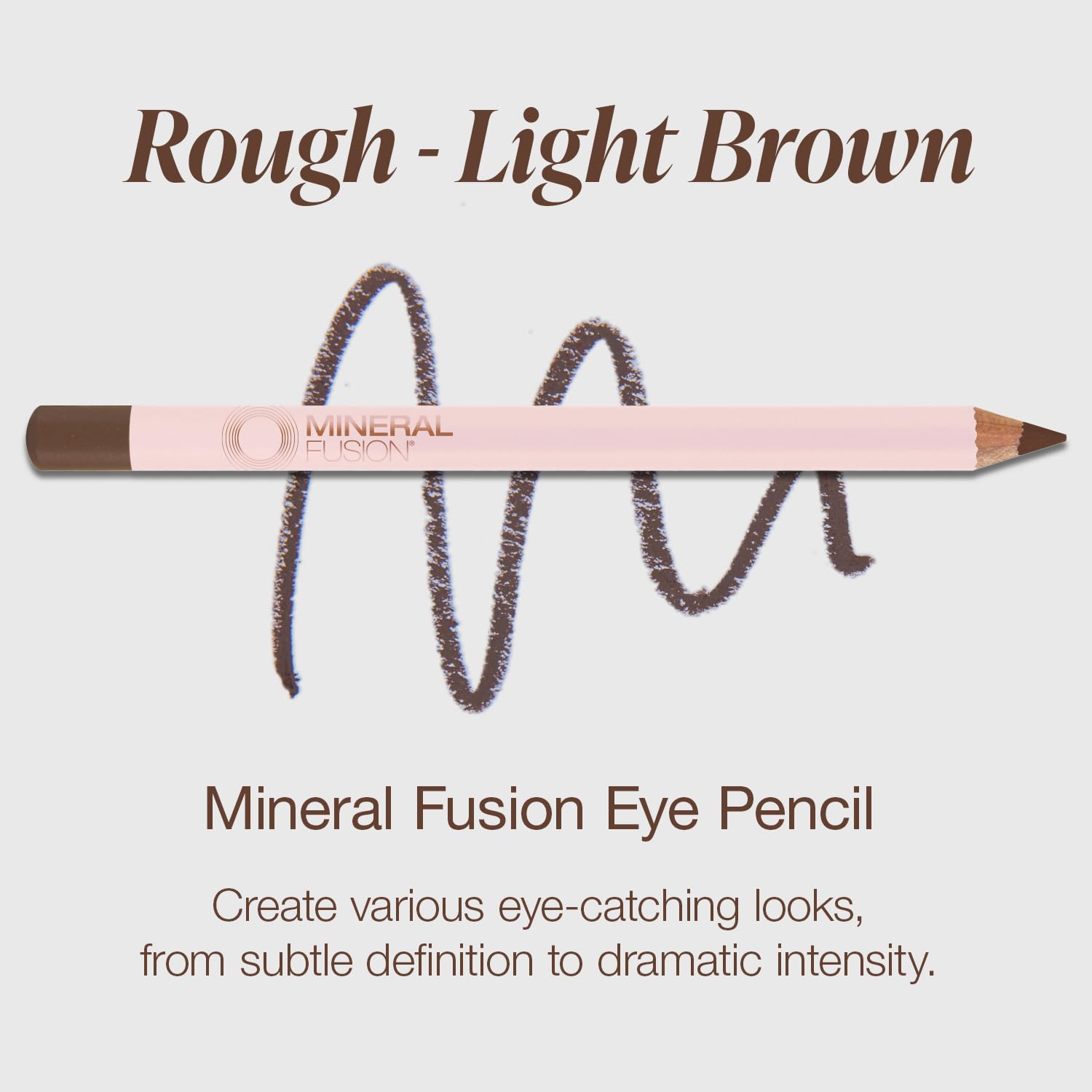 Mineral Fusion Eye Pencil, Rough, 0.04 Ounce (Packaging May Vary)