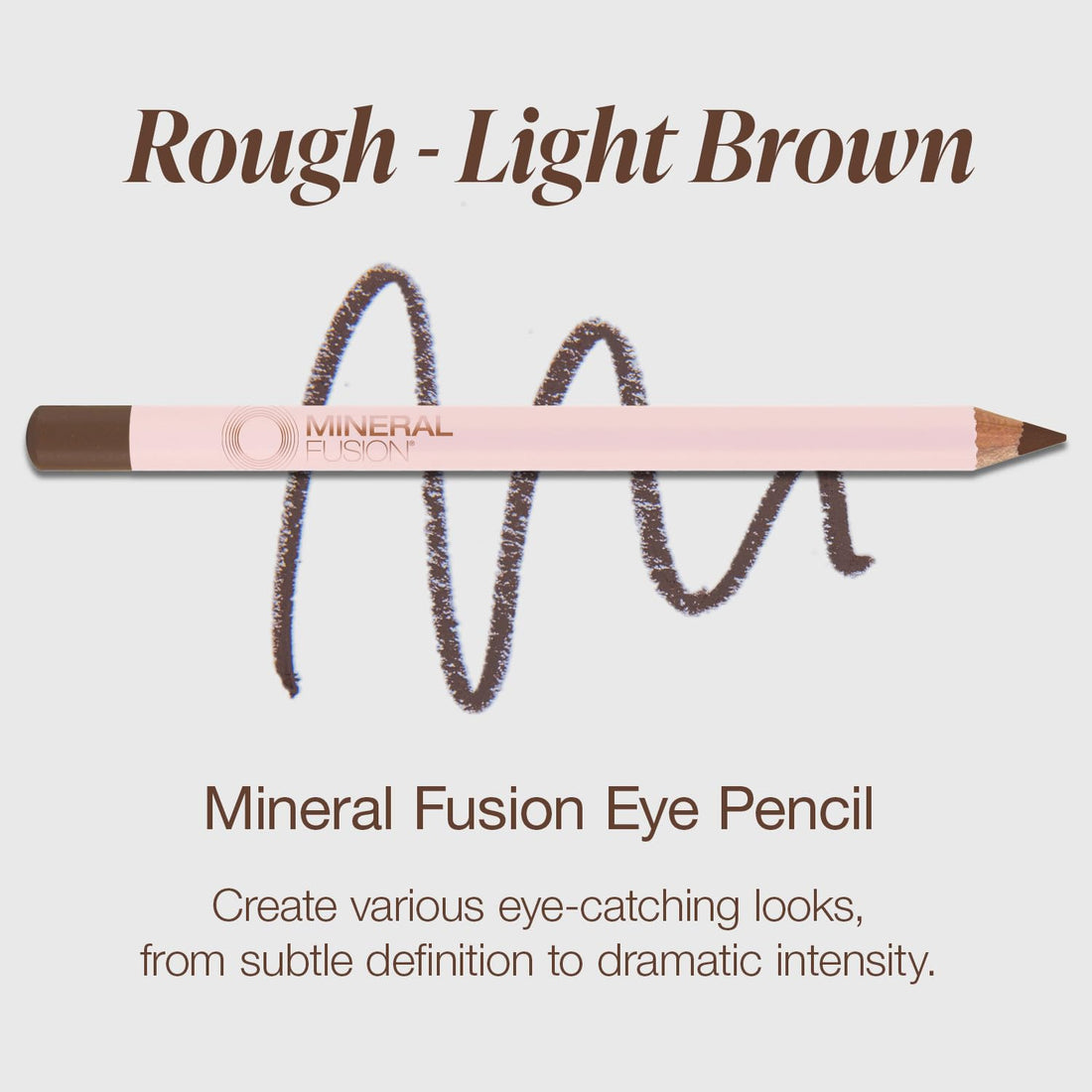 Mineral Fusion Eye Pencil, Rough, 0.04 Ounce (Packaging May Vary)