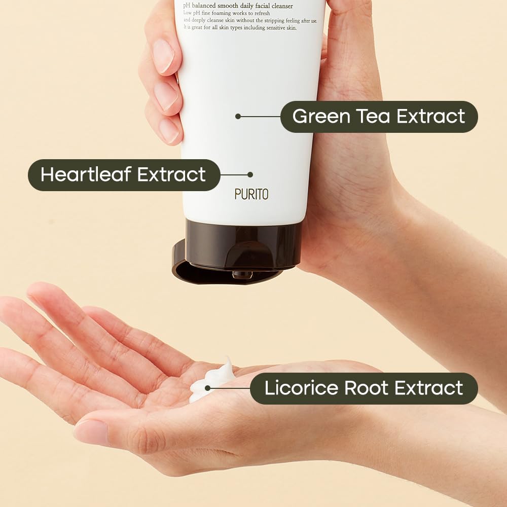 PURITO From Green Deep Foaming Cleanser
