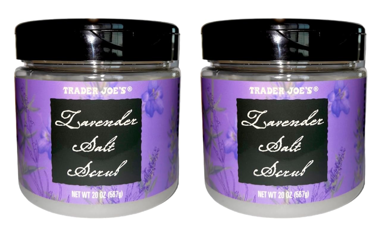 Trader Joe's Lavender Salt Scrub (2-Pack)