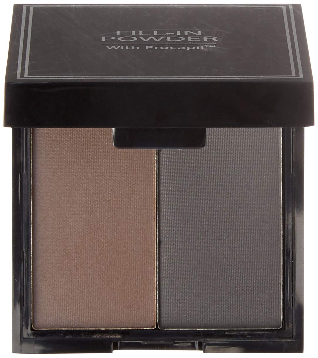 Cover Your Gray Fill-in Powder with Procapil/ Two Shades In One! (MIDNIGHT BROWN/JET BLACK) by Cover Your Gray