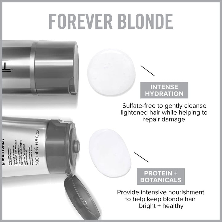Paul Mitchell Forever Blonde Shampoo, Hydrates + Repairs, For Blonde Hair, 24 fl. oz.