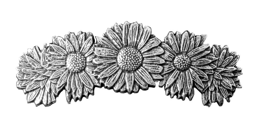 Hair Clip | Barrette | Daisies | Handmade in the USA by Oberon Design