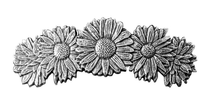 Hair Clip | Barrette | Daisies | Handmade in the USA by Oberon Design