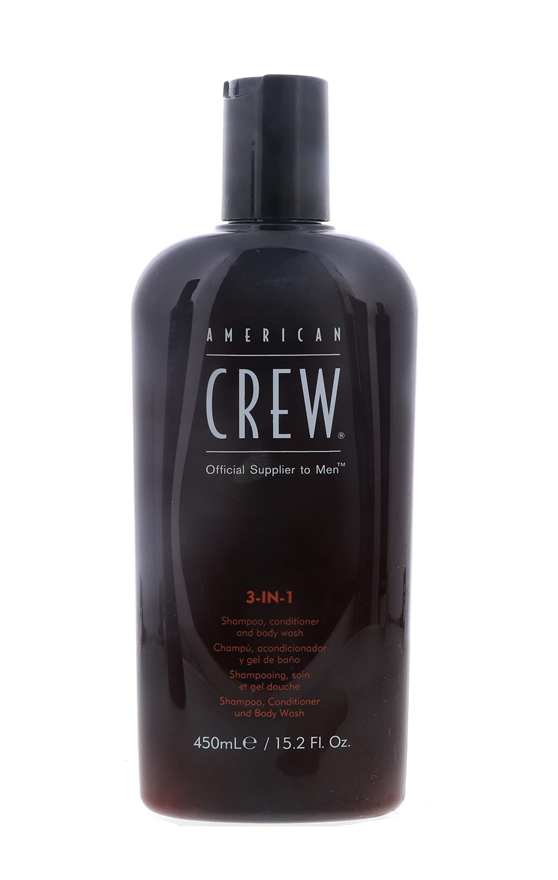 American Crew Classic 3-in-1 Shampoo, Conditioner & Body Wash, 15.2 oz (Pack of 3)