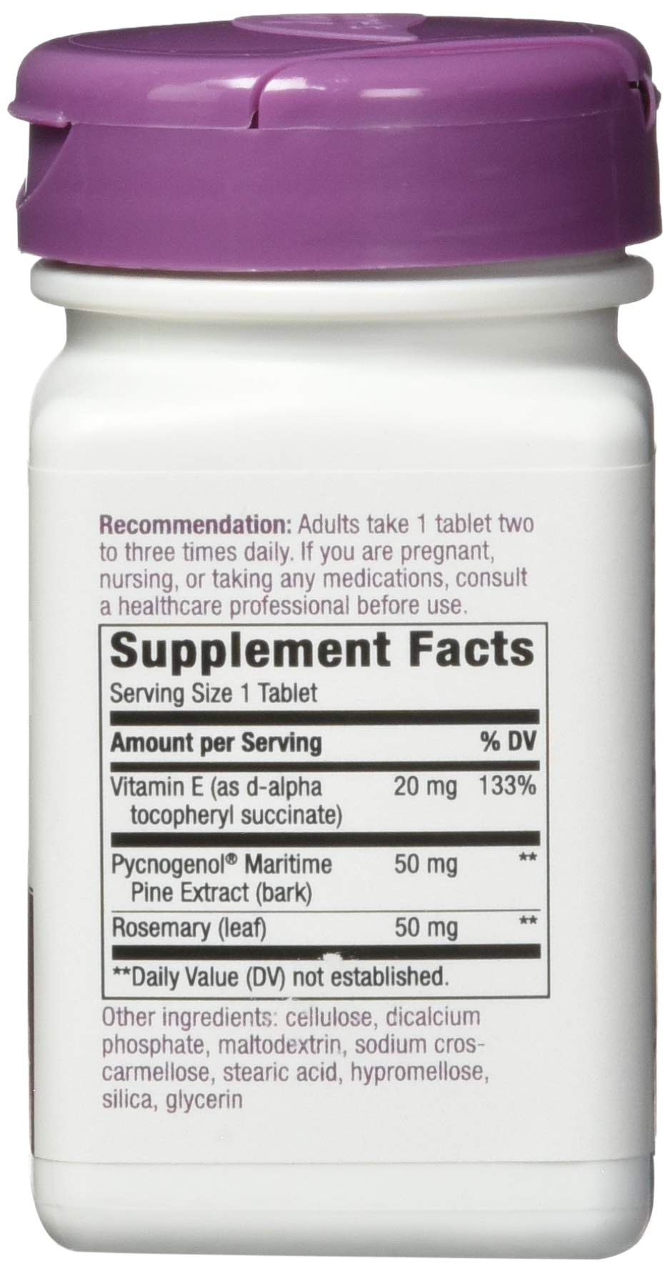 Nature's Way Nature's Way Pycnogenol, 50 Mg Per Serving, 30 Tablets, 30 Count (Pack of 12)