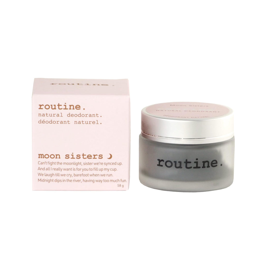 Moon Sisters - Natural Deodorant (Activated Charcoal)
