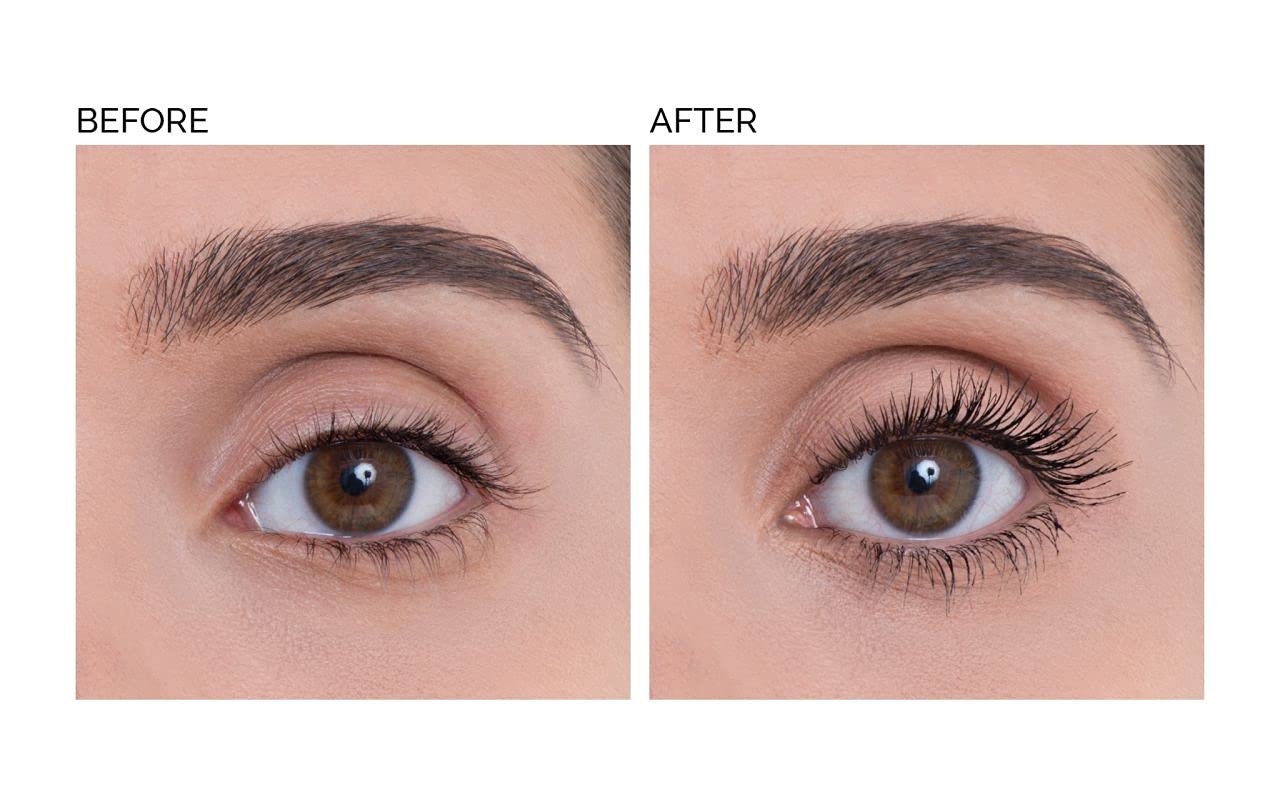 PUPA Milano Vamp Definition Mascara Volumizing Mascara Dramatic Defining Pigmented Lash Boost Ophthalmologist Tested Paraben Free Makeup Tube, 001 Extra Black, 0.3 Ounce