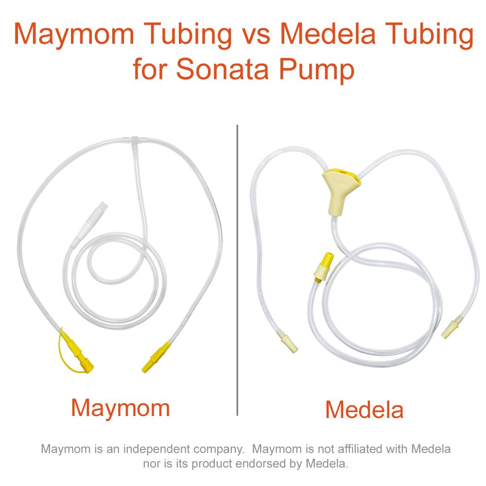 Maymom Tubing Compatible with Medela Sonata Breast Pumps. Replacement Tube for Medela Sonata