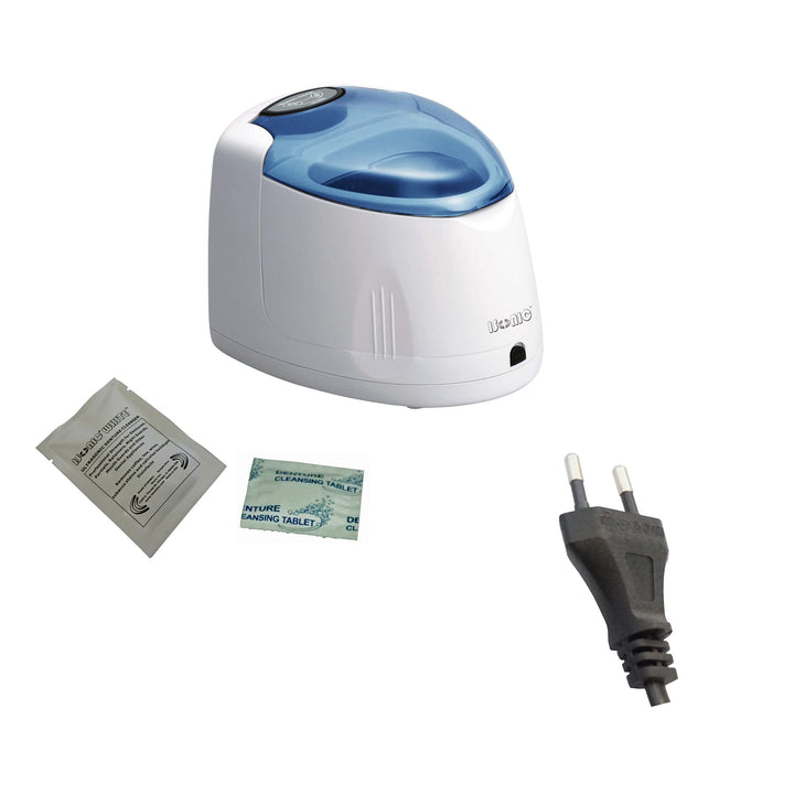 (220V, NOT for USA, Canada) iSonic F3900-CE Ultrasonic Denture/Aligner/Retainer Cleaner for all dental and sleep apnea appliances, 220V 20W