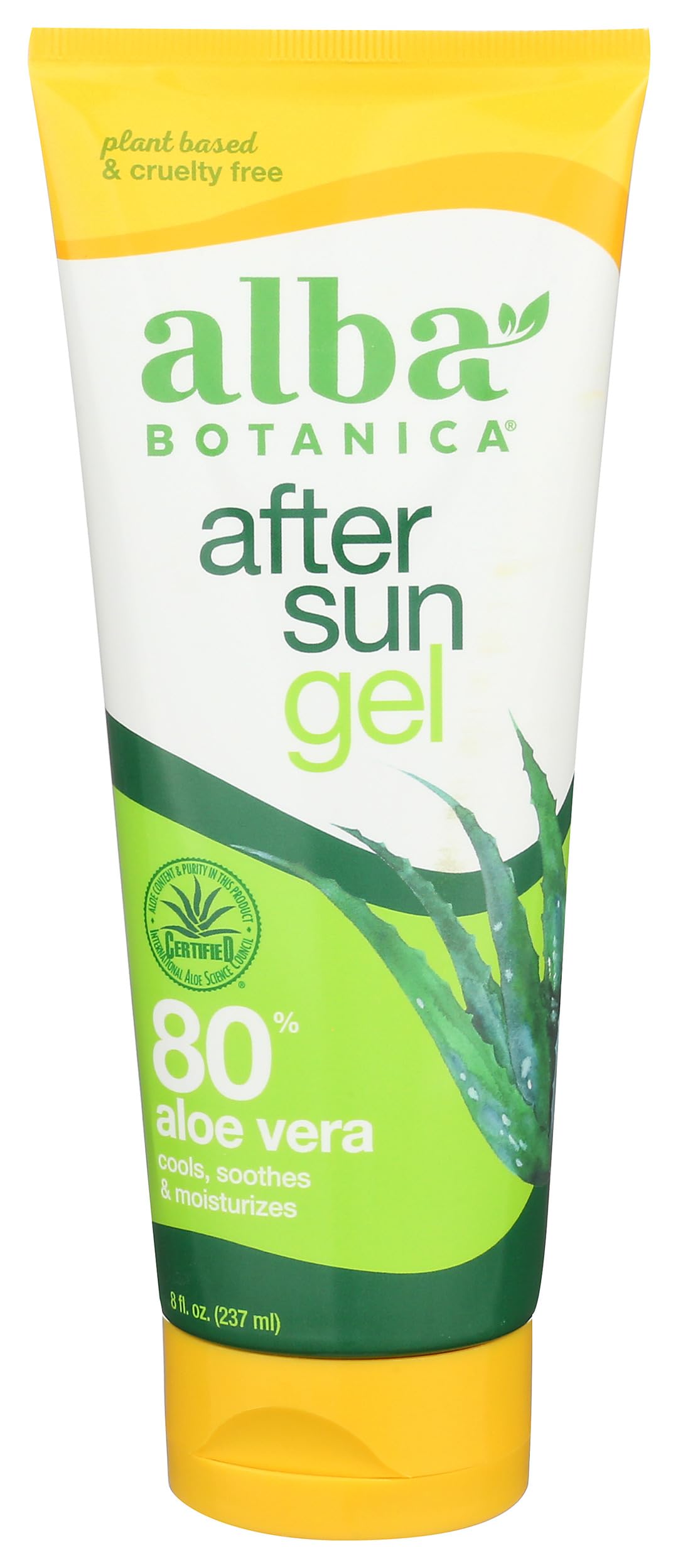 Alba Botanica After Sun Gel, 8 Ounce